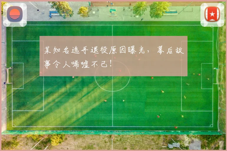 某知名选手退役原因曝光，幕后故事令人唏嘘不已！